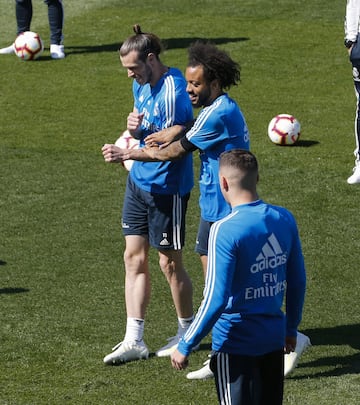 El Real Madrid prepara su partido contra el Huesca