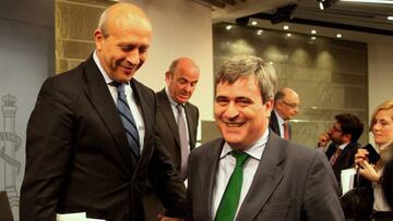 No impulsaron la ley. El ministro Wert con Miguel Cardenal.