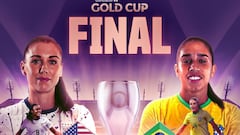 All the television and streaming info you need if you want to watch the US take on Brazil in the 2024 CONCACAF W Gold Cup final.