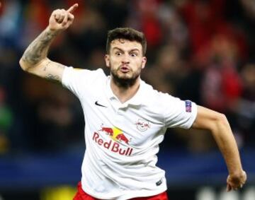 1-0. Marco Djuricin celebró el primer tanto.