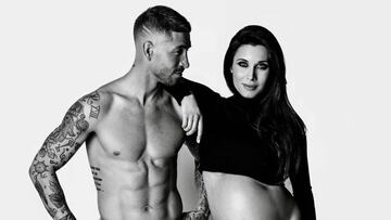 Sergio Ramos y Pilar Rubio embarazada de su tercer hijo en común.