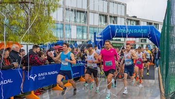 La IX Rafa Nadal Academy Urban Race bate récords de participación y se vuelca con los enfermos del ELA