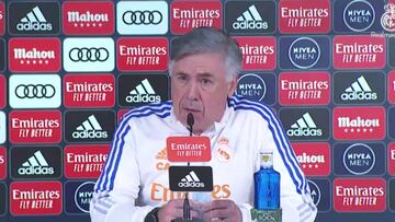 Ancelotti: "Contra el Alcoyano voy a sacar el mejor equipo..."