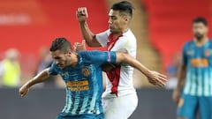 En imágenes el reencuentro de Falcao con el Atlético de Madrid