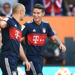 No existe "cláusula del miedo" para James ante Real Madrid