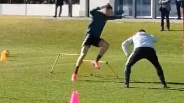 Cristiano puts in punishing workout on his 35th birthday