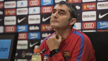 28/02/18 Rueda de Prensa de Ernesto Valverde BARCELONA