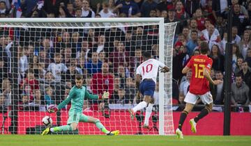 1-0. Marcus Rashford marcó el primer gol.