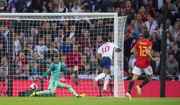 1-0. Marcus Rashford marcó el primer gol.