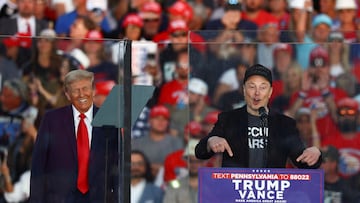 El 20 de enero, Donald Trump tomará posesión del cargo presidencial y estará acompañado de varios magnates, incluido Elon Musk.