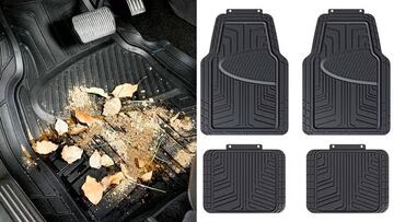 Encontramos estas alfombrillas de goma para el coche que triunfan en Amazon