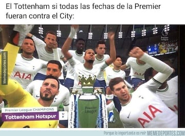 Las derrotas del Madrid y del City protagonistas de los memes de la jornada