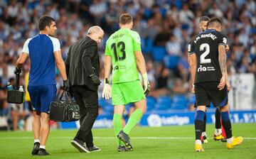 Oblak se va lesionado. 