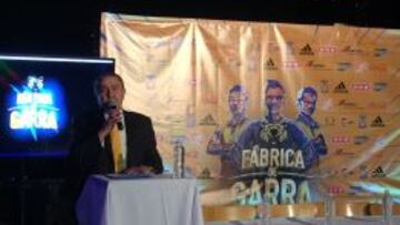 El presidente de Tigres, en la presentación de Fábrica de Garra.