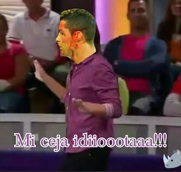 Cristiano protagonista de los memes del Madrid-Deportivo