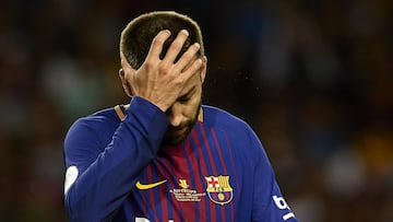 Barcelona: Piqué lidera la lista de los jugadores más criticados