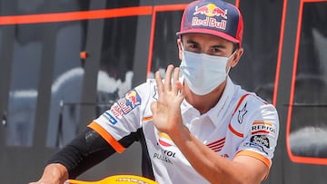 Marc M¨¢rquez: ¡°Mi vuelta fue precipitada, un error¡±