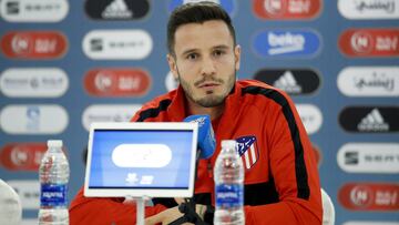 Saúl: "Me sigue poniendo jugar contra el Madrid"
