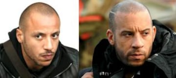 Faubert y Vin Diesel.