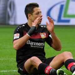 Chicharito sigue sin marcar, pero el Leverkusen vuelve al triunfo