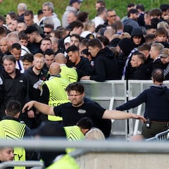 En libertad uno de los ultras del Anderlecht detenido por incidentes en la grada
