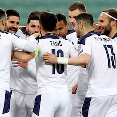 Jovic, intrascendente en el triunfo de Serbia