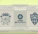 Resumen y goles del Fuenlabrada vs. Almería de Liga SmartBank