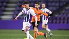 Gay&agrave;, en el duelo contra el Valladolid.