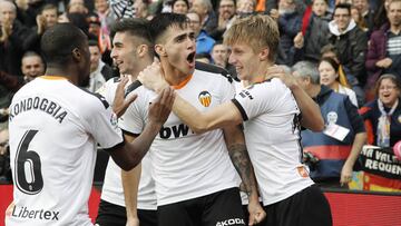 25/01/20 PARTIDO PRIMERA DIVISION
VALENCIA CF - FC BARCELONA
GOL 1-0 MAXI GOMEZ ALEGRIA