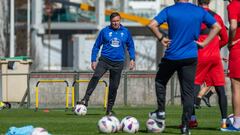 Cristóbal Parralo acaba contrato con el Racing de Ferrol en junio.