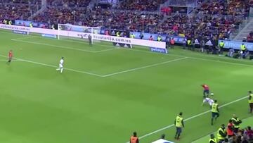 El 4-0 de David Silva: un gol que define la furia española