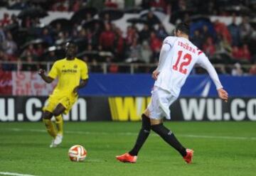 1-0. Vicente Iborra anotó el primer gol.