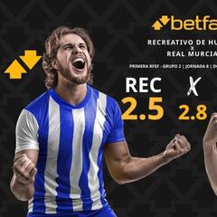 Recreativo de Huelva vs. Real Murcia: horario, dónde ver, pronósticos y clasificación