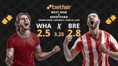West Ham vs. Brentford: horario, dónde ver, pronósticos y clasificación