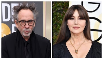 Tim Burton y Monica Bellucci, nueva pareja sorpresa