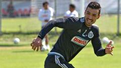 Oswaldo Alan&iacute;s ya entrena al parejo de sus compa&ntilde;eros.