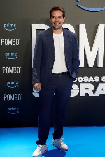 Juan Davila posa en el photocall durante la premiere de la docuserie 'Pombo'.
 
 
 