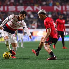 Xolos y Chivas empataron a un gol en la jornada tres del Clausura 2024