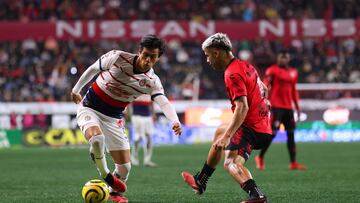 Xolos y Chivas empataron a un gol en la jornada tres del Clausura 2024