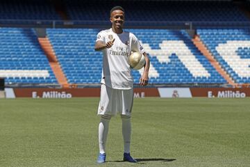 Eder Militao unveiled as new Real Madrid player