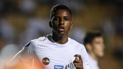 Rodrygo, con el Santos