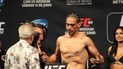 El peleador mexicano fue liberado por UFC