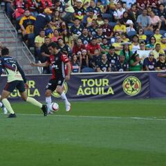 América mantiene el ritmo y le pega a Atlas en amistoso