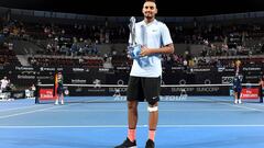 Kyrgios empieza el a?o a lo grande ganando en Brisbane