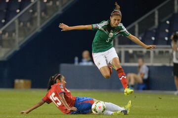 Juega en la Liga MX Femenil con Tigres, no fue convocada para el Premundial de la CONCACAF 2018.