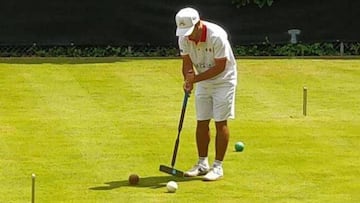 Spaniard José Riva, bronze medal in World Croquet Championships