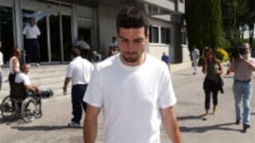 <b>POR FIN</b>. Tras varias semanas de negociaciones, Velasco ya es jugador del Atlético de Madrid.