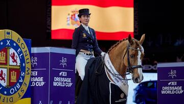"Dedico 7 horas diarias a mis caballos y yo los transporto"