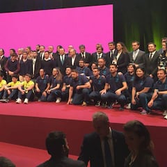 Madrid, Barça, Lydia Valentín, Alejandro Valverde o Sergio García, premiados por la AEPD