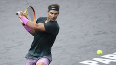 Rafa Nadal, en el Rolex Par&iacute;s Masters.